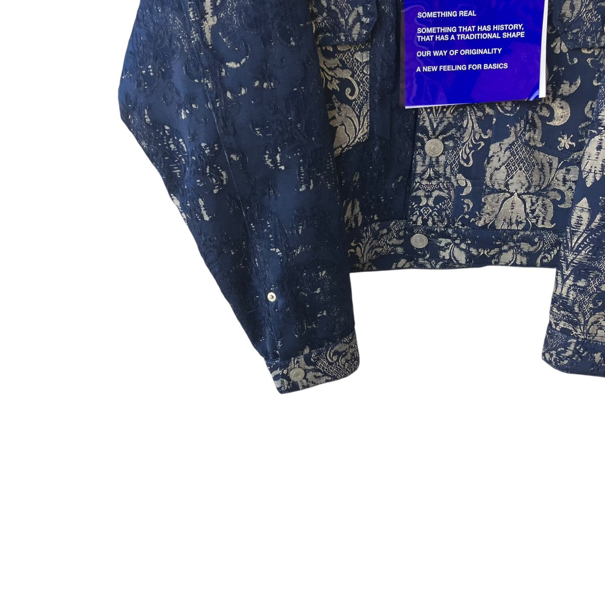 26SSW-Name Ester Rayon Damask JacketデニムジャケットWQ-J202