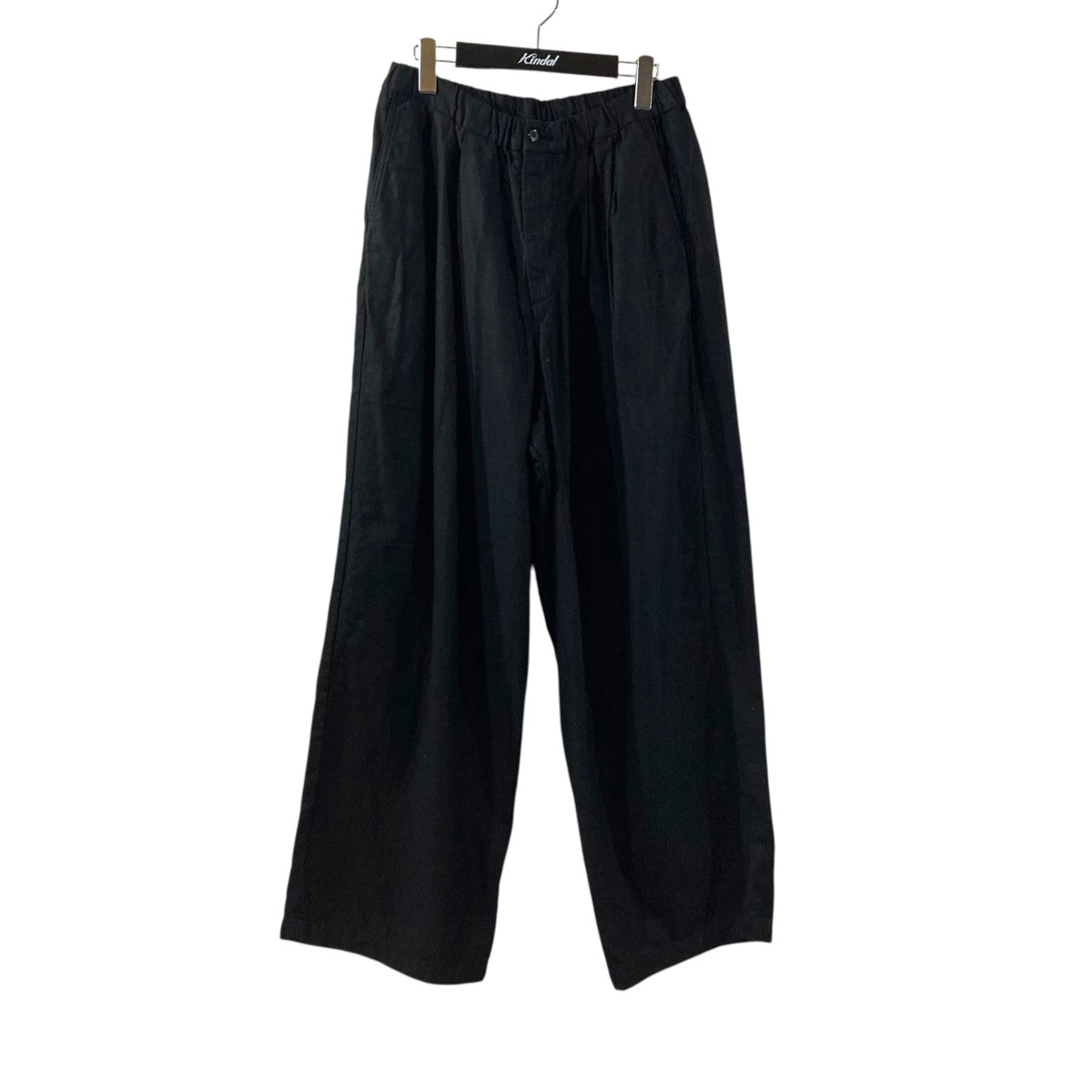 Cotton Linen Moleskin Two Tuck Easy PantsイージーパンツGM241-40090