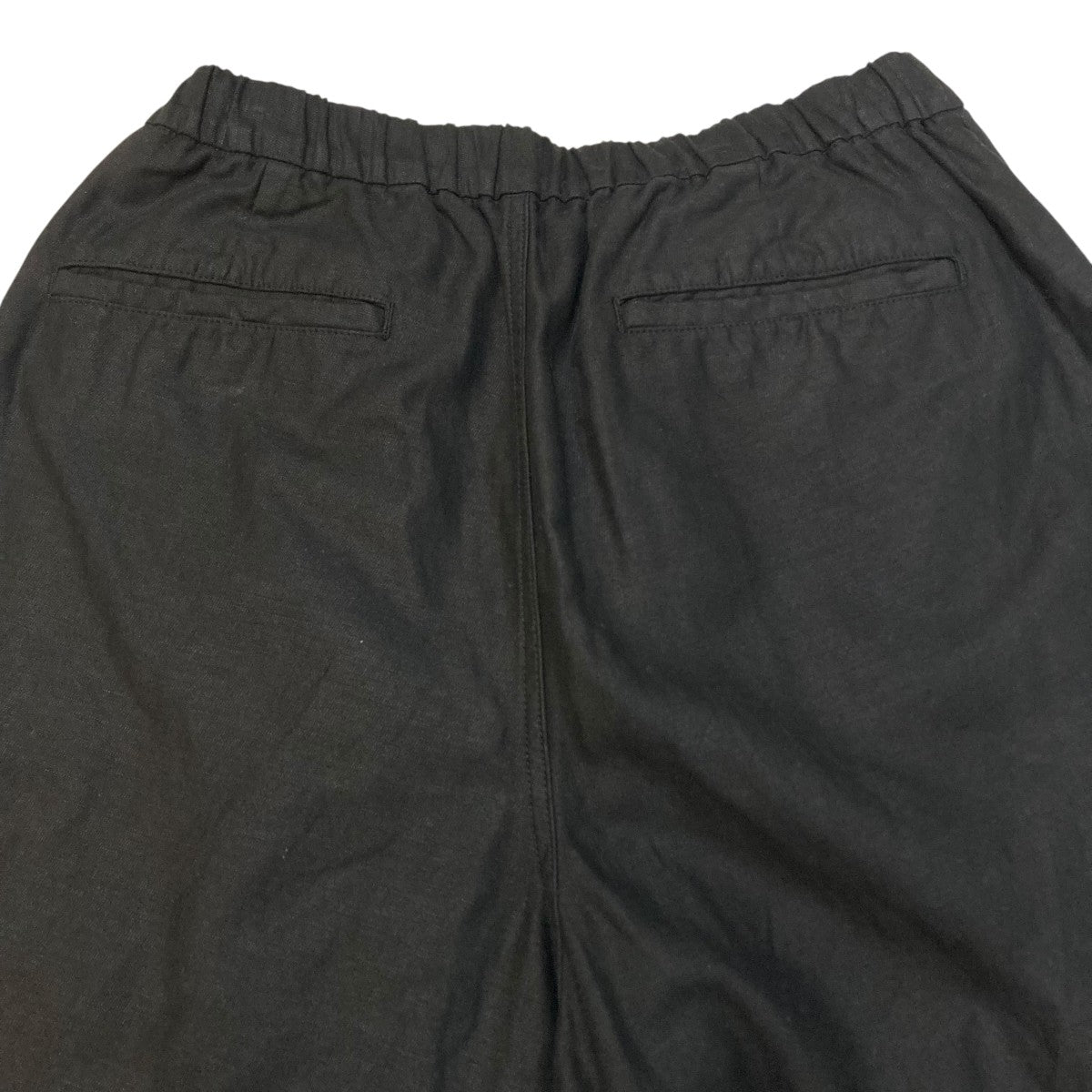 Cotton Linen Moleskin Two Tuck Easy PantsイージーパンツGM241-40090