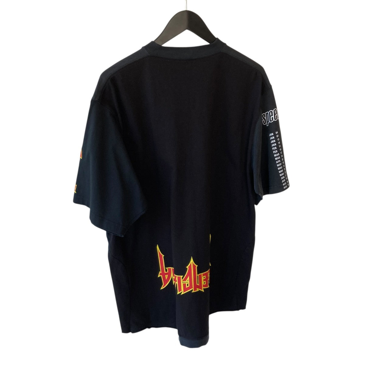 BALENCIAGA 22SSSpeed Hunter Upside Down Oversized半袖Tシャツ698811 TMVC9 古着・中古-2枚目のアイテム画像