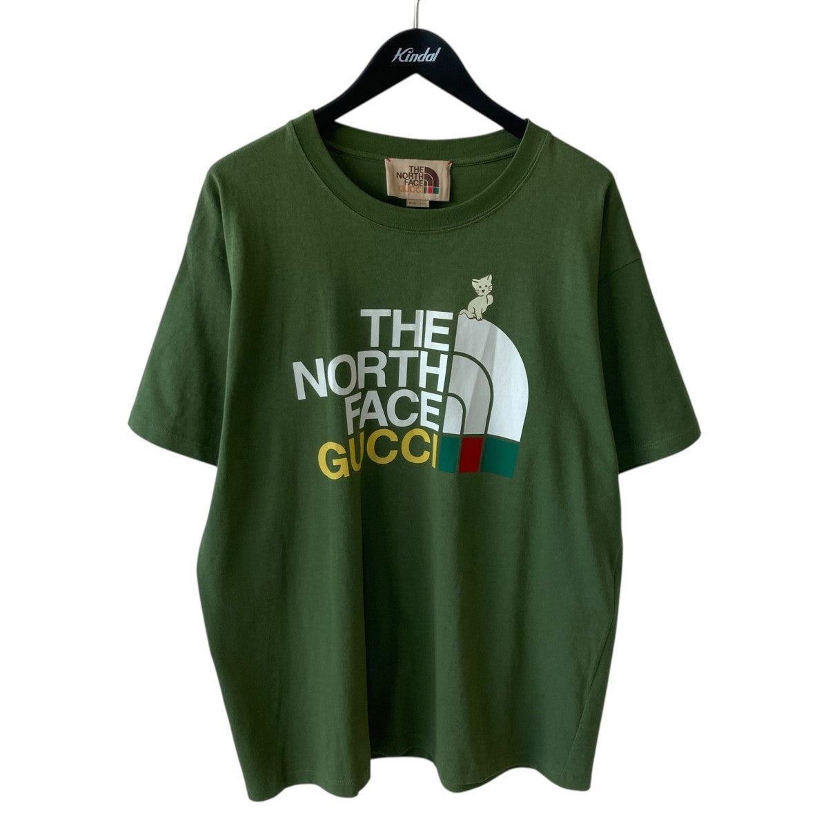 GUCCI×THE NORTH FACE 半袖Tシャツ613036 古着・中古-1枚目のアイテム画像