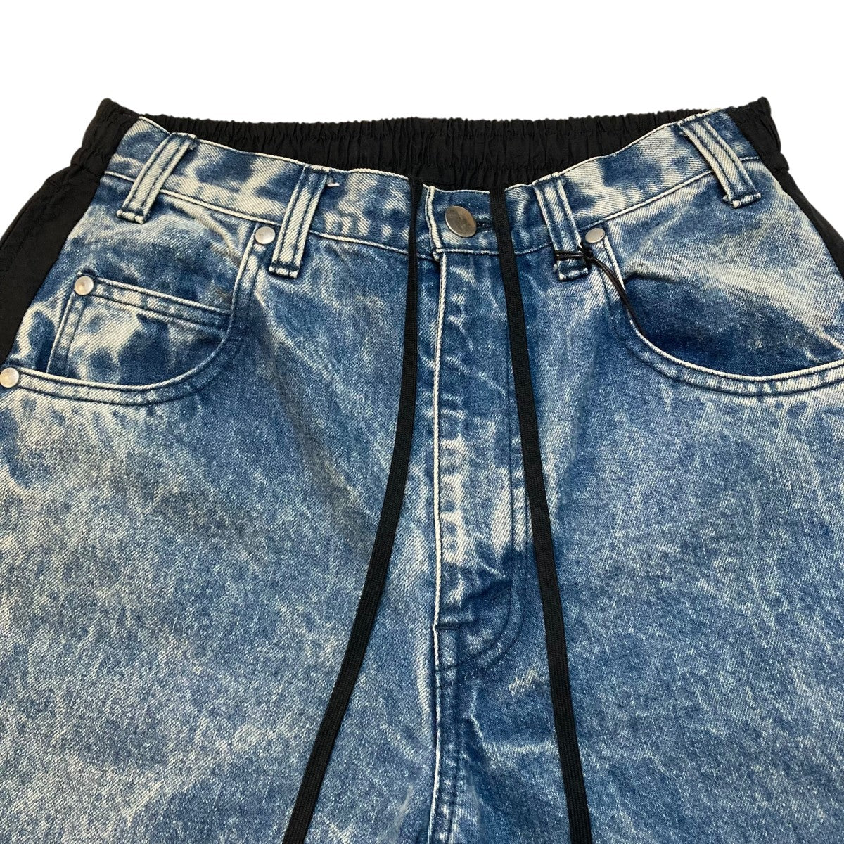 stein シュタイン　デニム　ジーンズ stein(シュタイン) NYLON COMBINATION CHEMICAL BLEACHED DENIM JEANS