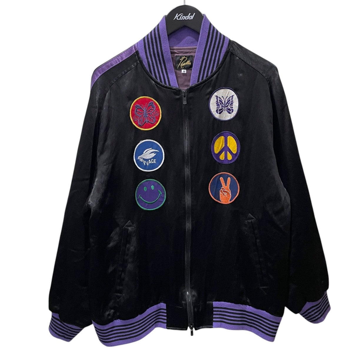 23SS ジップアップサテンジャケット Award Jacket - Acetate Sateen アワードジャケット アセテートサテン MR195