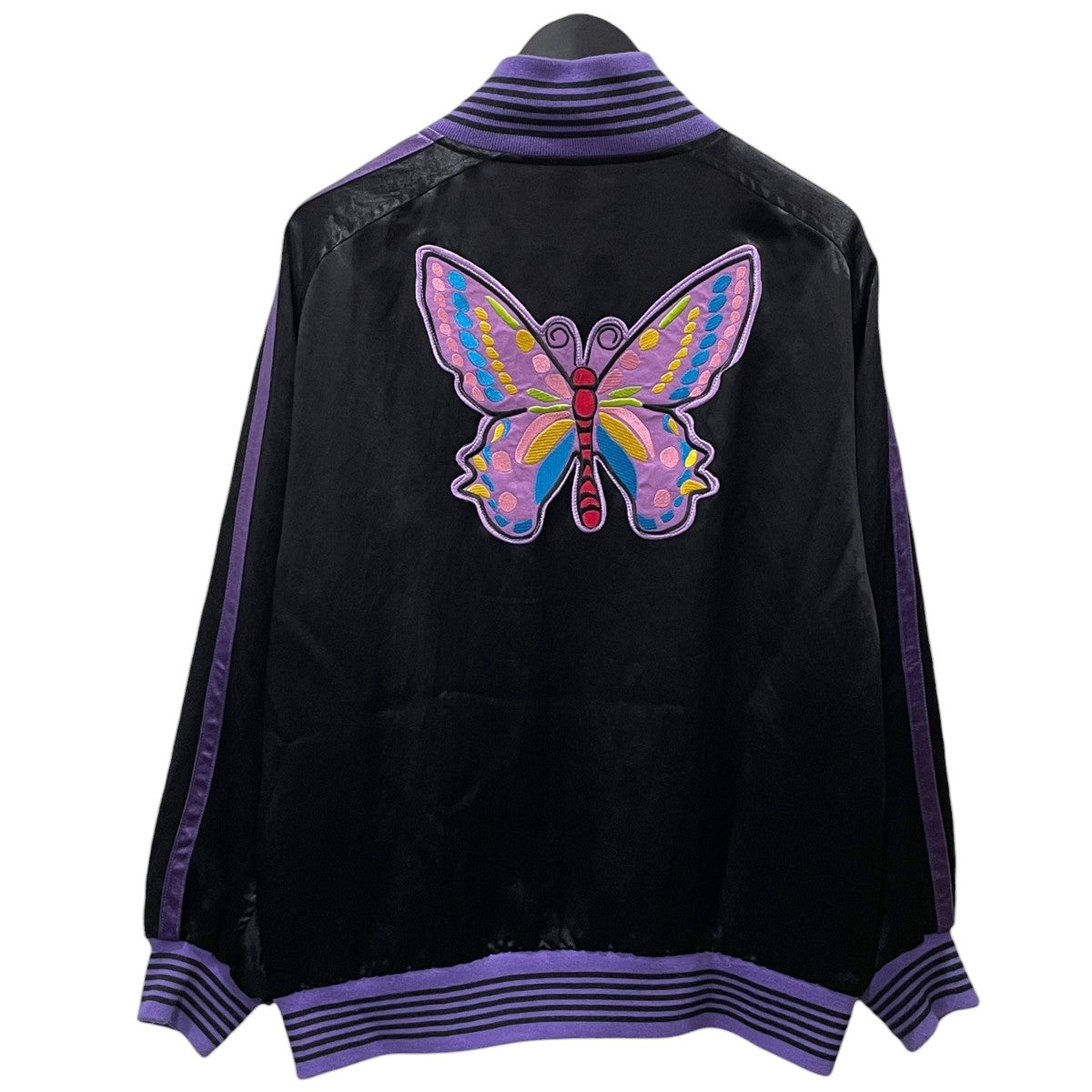 23SS ジップアップサテンジャケット Award Jacket - Acetate Sateen アワードジャケット アセテートサテン MR195