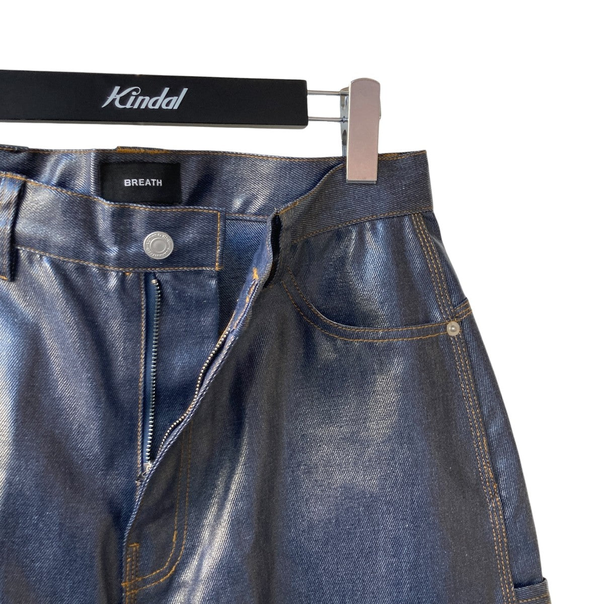 BREATH COATING SHINY RIGID DENIM SHORTSデニムパンツBR26SS-P1021 古着・中古-3枚目のアイテム画像