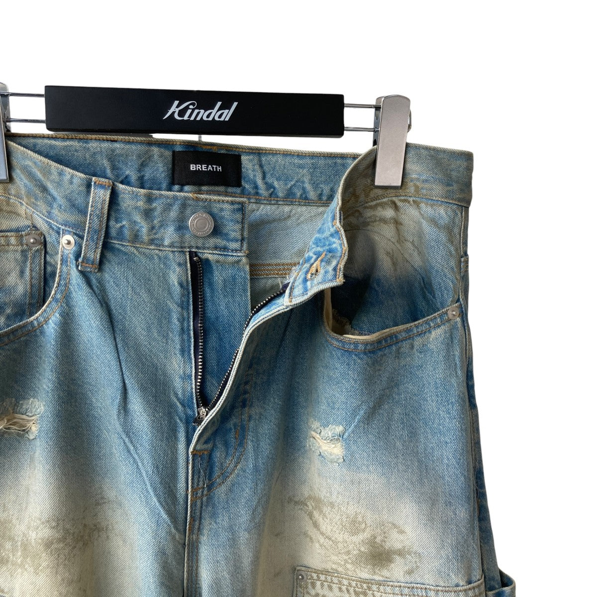 BREATH(ブレス) COATING DOUBLE KNEE DENIM PANTSデニムパンツBR26SS