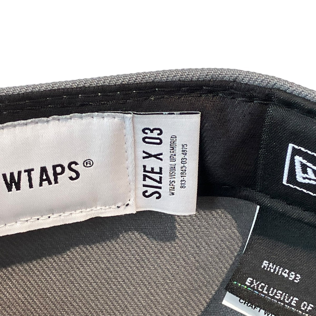 New Era×WTAPS 59FIFTY Low Profile Cap Poly． Twill．キャップ252nened-ht01 古着・中古-7枚目のアイテム画像