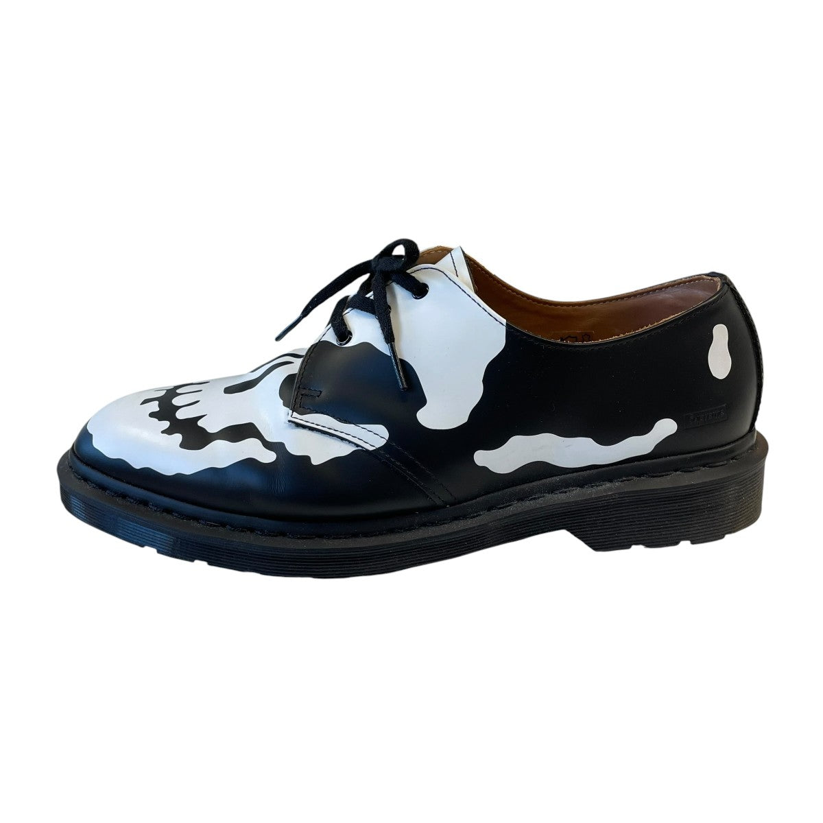 Supreme×Dr．Martens 25AW1461 SUPREME SKULL 3-Eye Shoeレザー