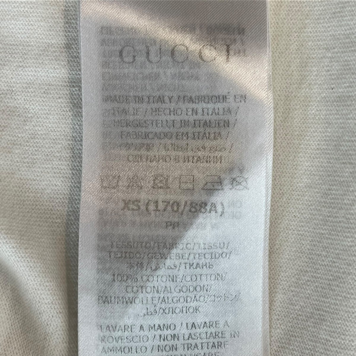 GUCCI Interlocking G Stripe Print TeeTシャツ616036 XJDAG 古着・中古-5枚目のアイテム画像