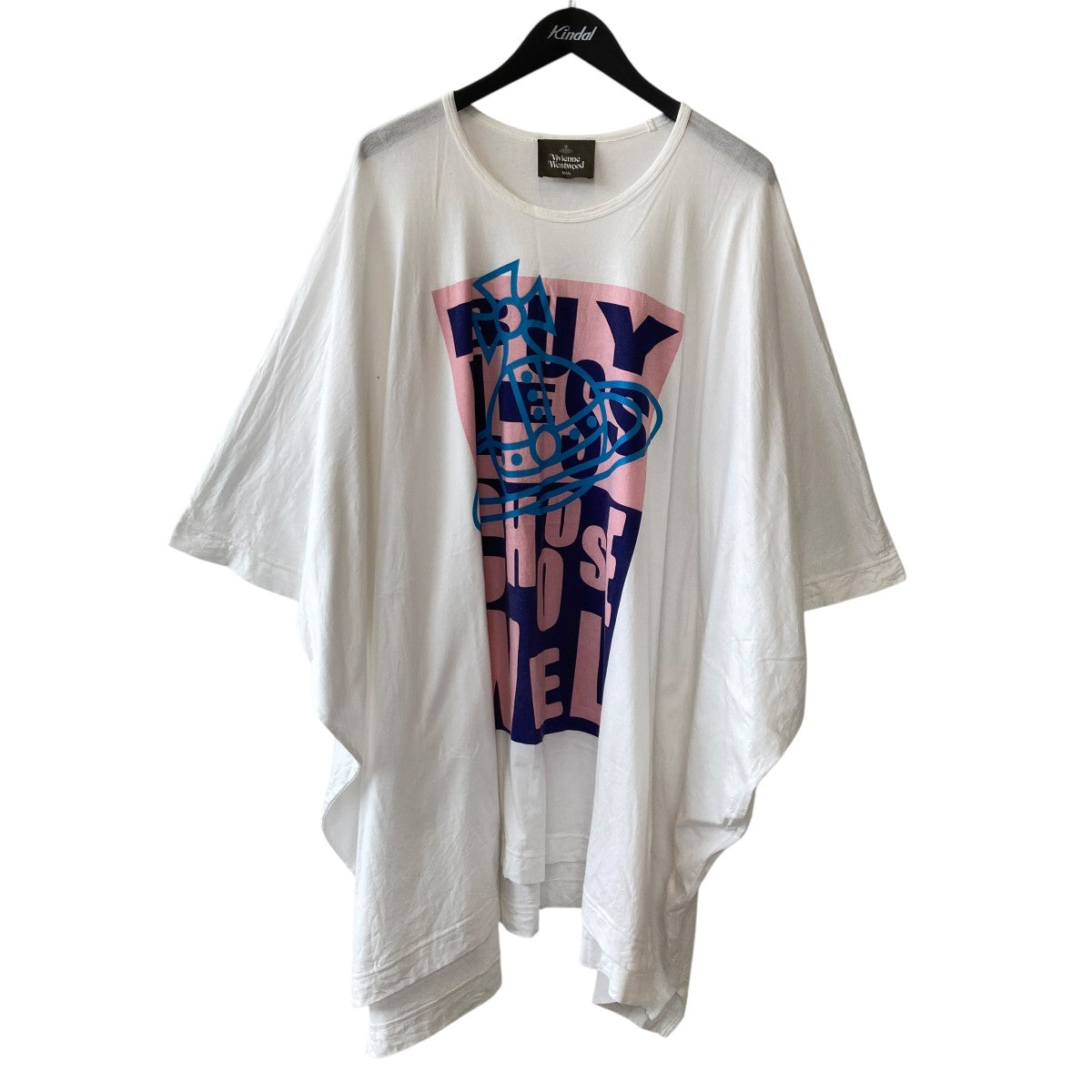 Vivienne Westwood BUY LESS CHOOSE WELL半袖TシャツVW-LP-74767 古着・中古-1枚目のアイテム画像