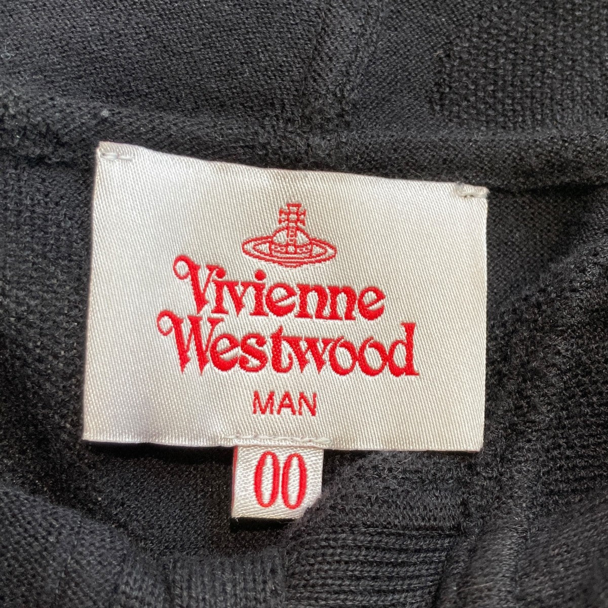 Vivienne Westwood man CAMO ORB SLEEVELESS HOOD CARDIGAN半袖カットソー26-12-152002 古着・中古-5枚目のアイテム画像