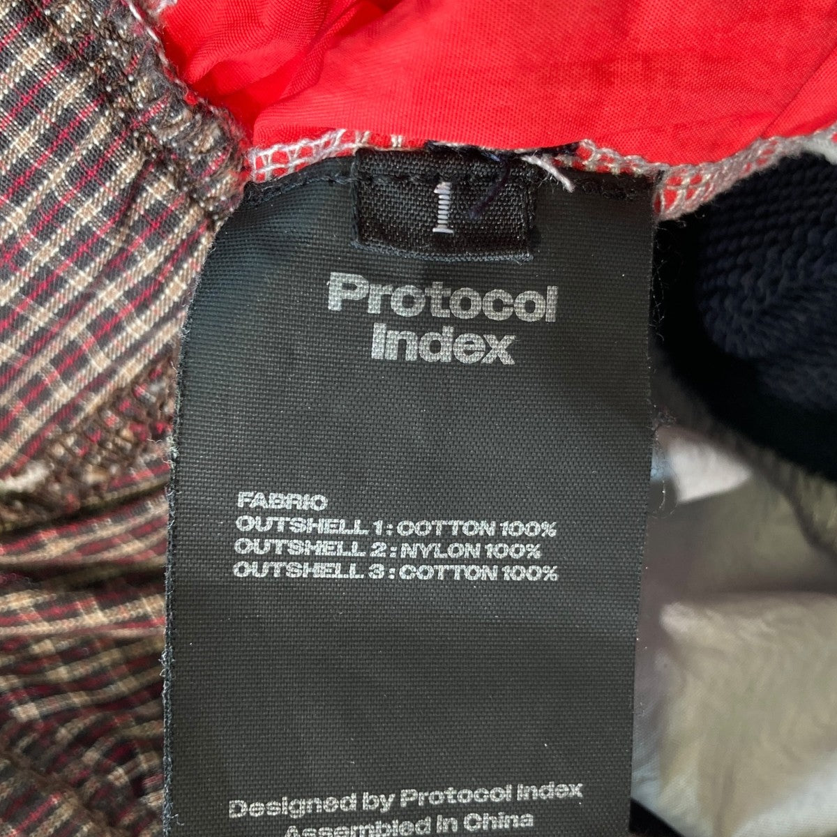protocol index 26SS3 LAYERED SWEATPANTSレイヤード スウェットパンツ 古着・中古-5枚目のアイテム画像