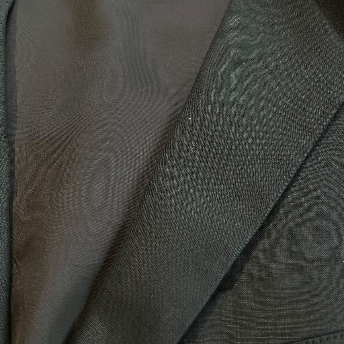 sulvam 20SSLinen No Sleeve JakcetノースリーブジャケットSL-V02-200 古着・中古-6枚目のアイテム画像