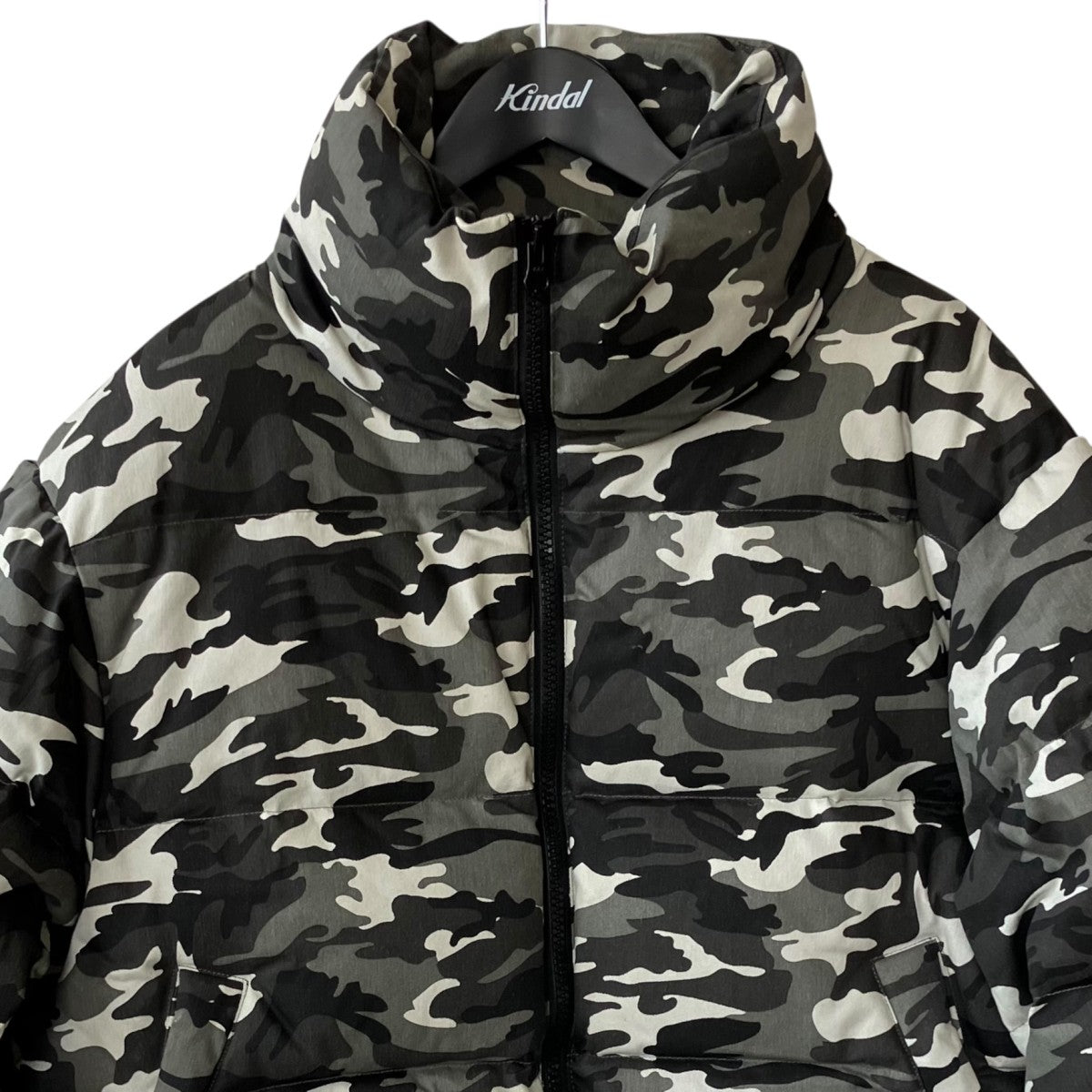 BREATH カモフラージュ柄ダウンジャケットBR25AW-00017 古着・中古-2枚目のアイテム画像