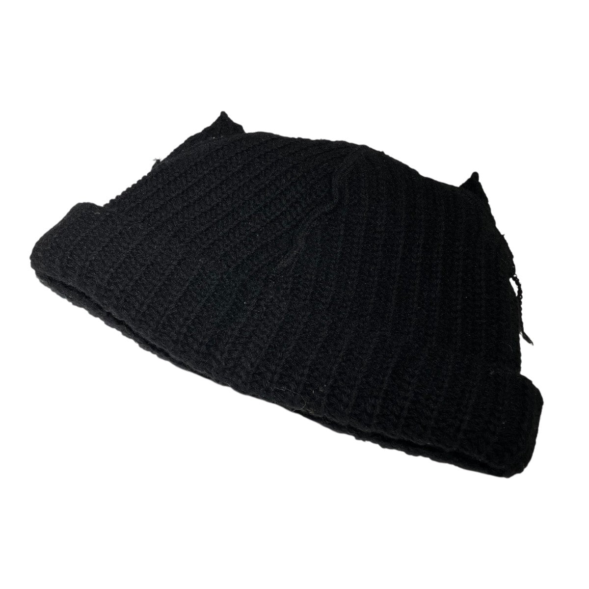CHARLES JEFFREY LOVERBOY CHUNKY EARS BEANIEニット帽 古着・中古-2枚目のアイテム画像