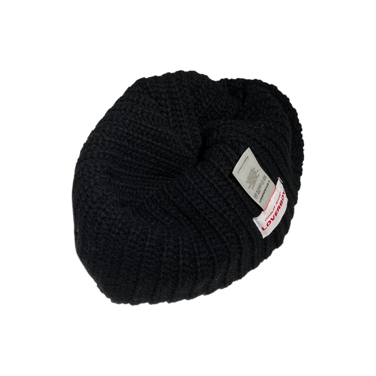 CHARLES JEFFREY LOVERBOY CHUNKY EARS BEANIEニット帽 古着・中古-3枚目のアイテム画像
