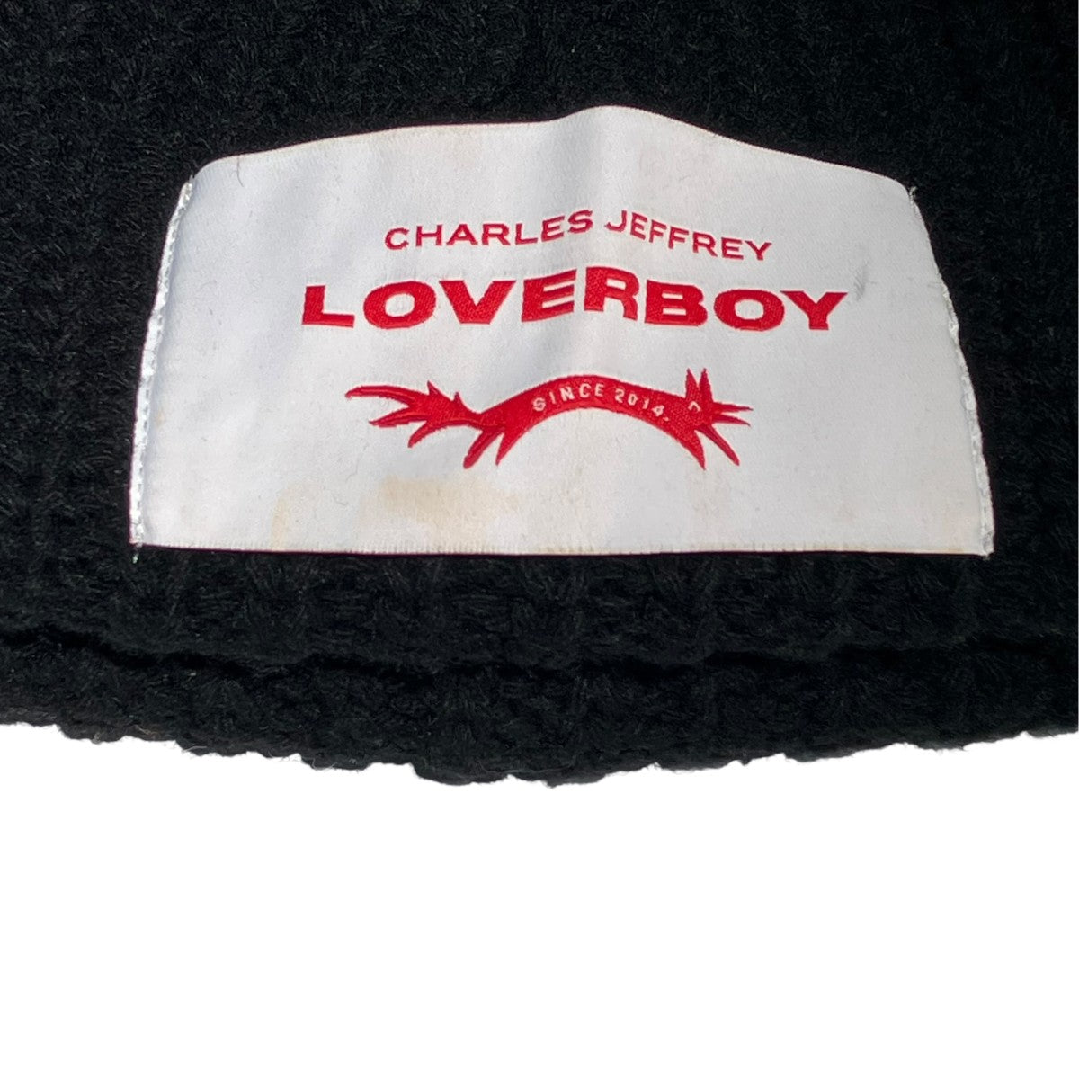 CHARLES JEFFREY LOVERBOY CHUNKY EARS BEANIEニット帽 古着・中古-5枚目のアイテム画像