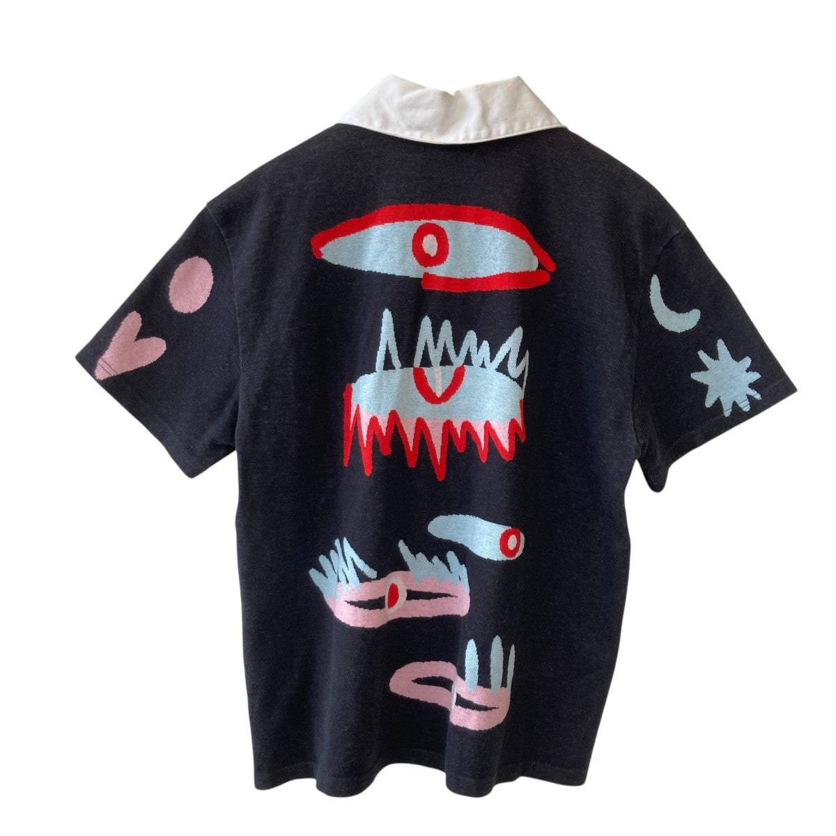 CHARLES JEFFREY LOVERBOY 半袖ポロシャツ 古着・中古-2枚目のアイテム画像