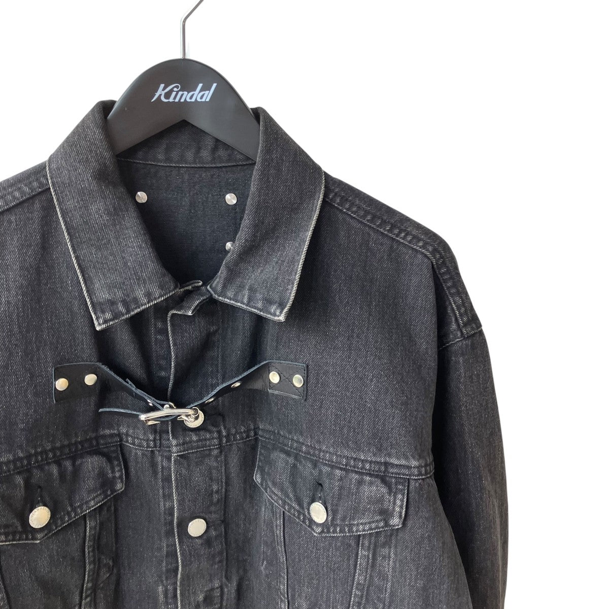 JOHN LAWRENCE SULLIVAN 20AWFRONT SIDE BELTED DENIM JACKETデニムジャケット1B013-0320-34 古着・中古-3枚目のアイテム画像
