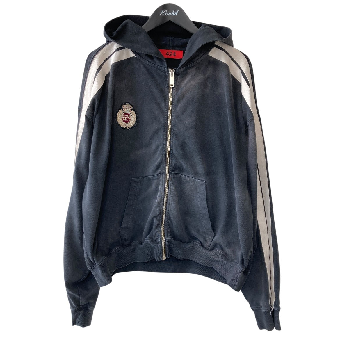 ACADEMY ZIP UP HOODIE BRUSHED FLEECEジップパーカーFFF5MF70AP-JE001