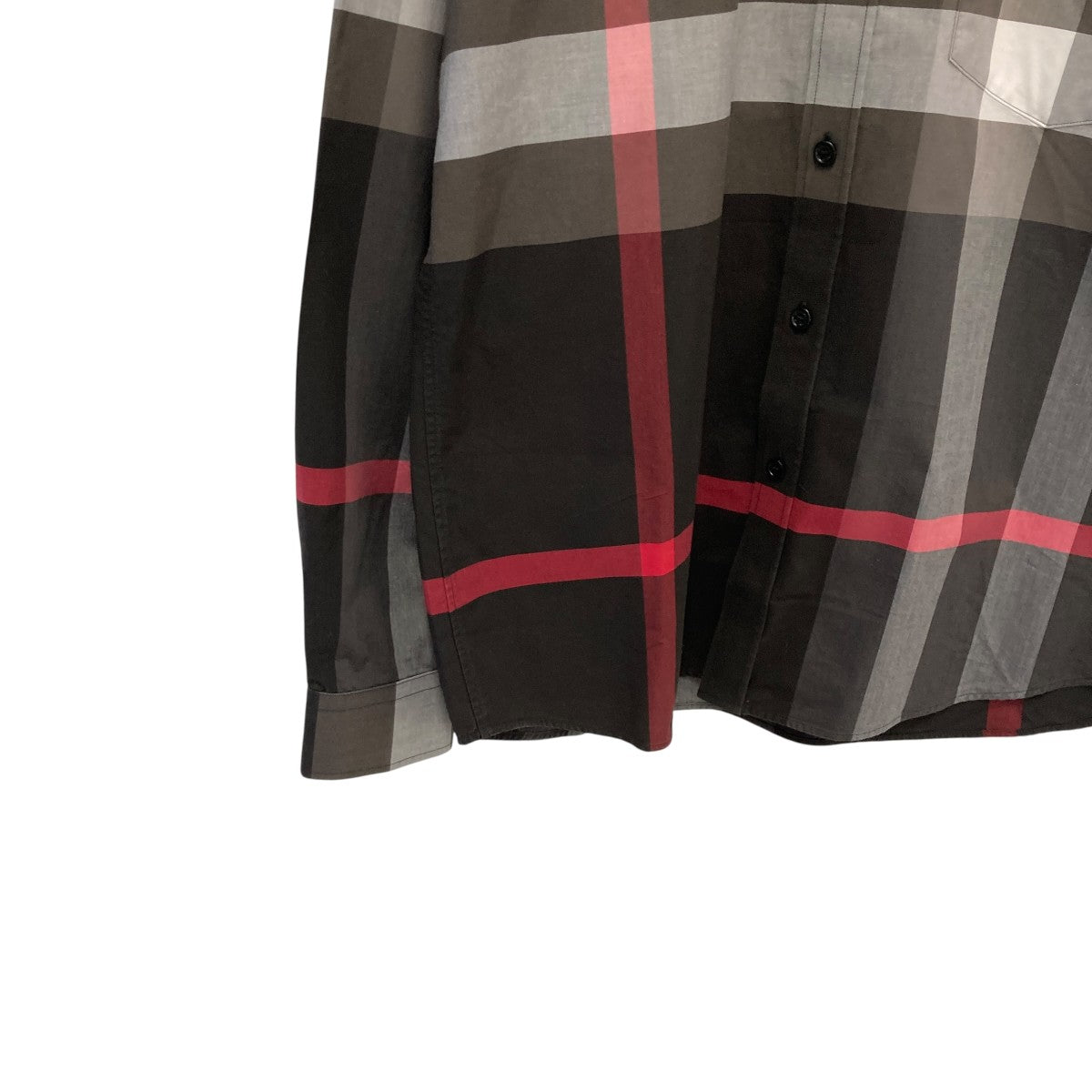 BURBERRY SOMERTONチェックシャツ8023772 古着・中古-4枚目のアイテム画像