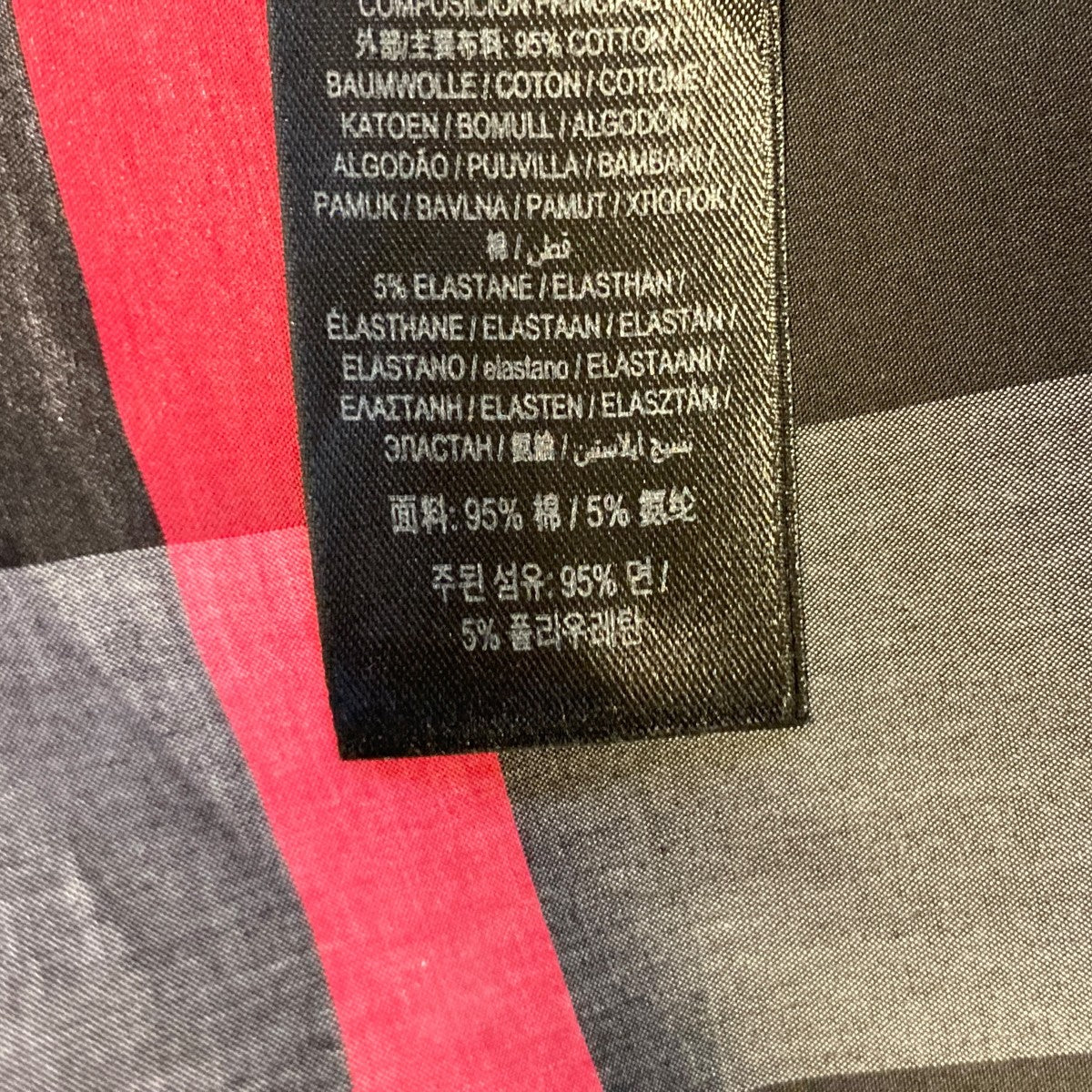 BURBERRY SOMERTONチェックシャツ8023772 古着・中古-6枚目のアイテム画像