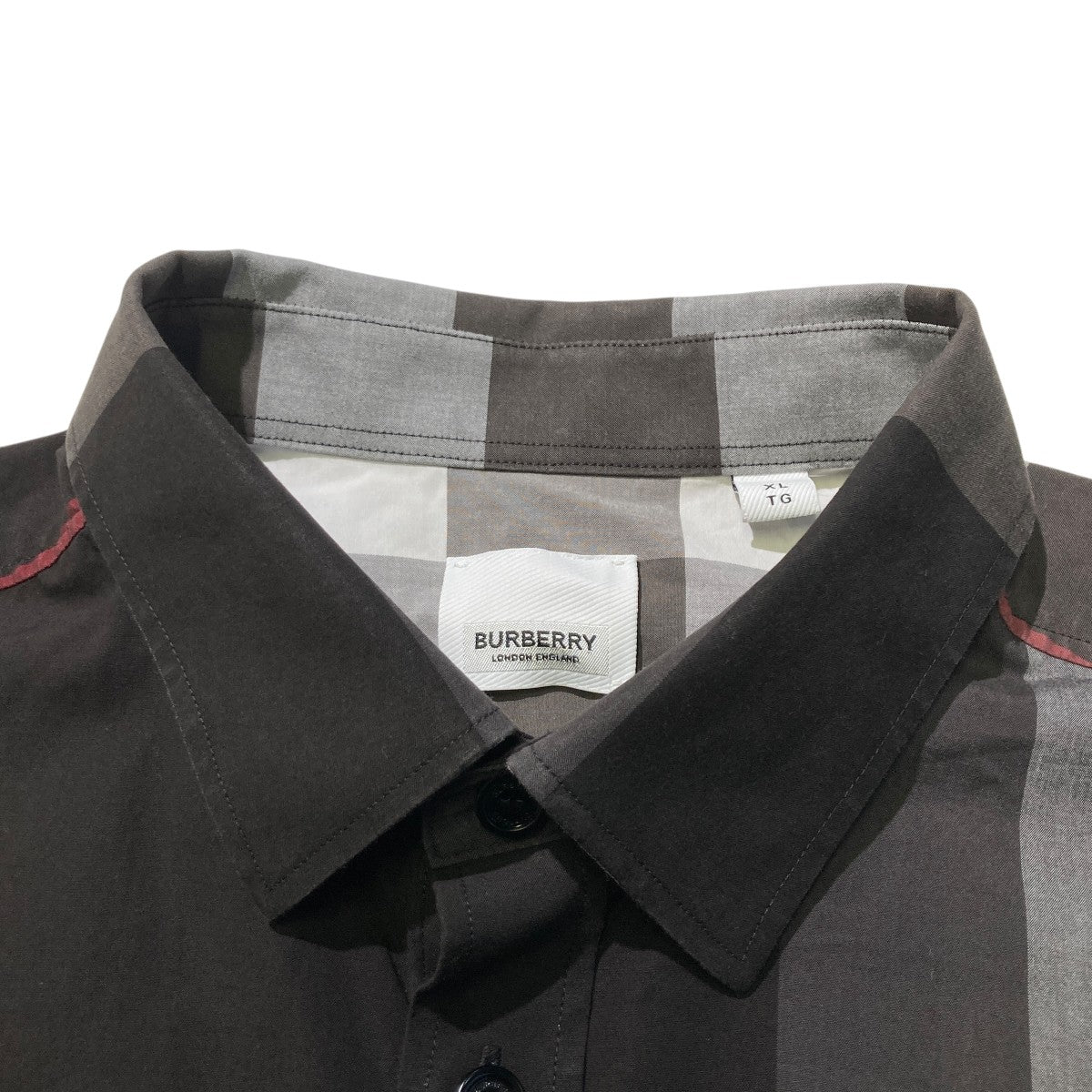 BURBERRY SOMERTONチェックシャツ8023772 古着・中古-7枚目のアイテム画像