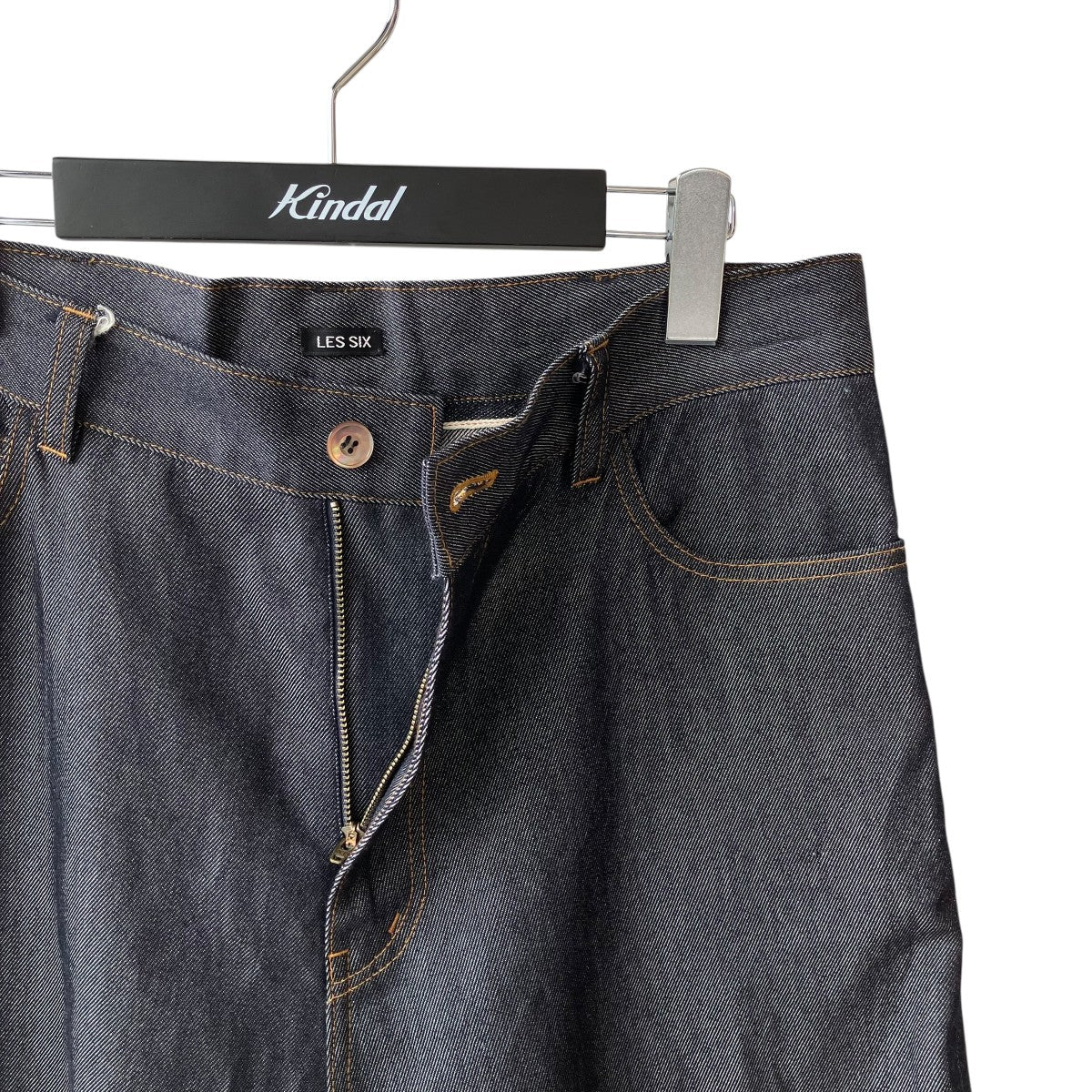 LES SIX THREE QUARTER WOOL PANTSデニムパンツ 古着・中古-3枚目のアイテム画像