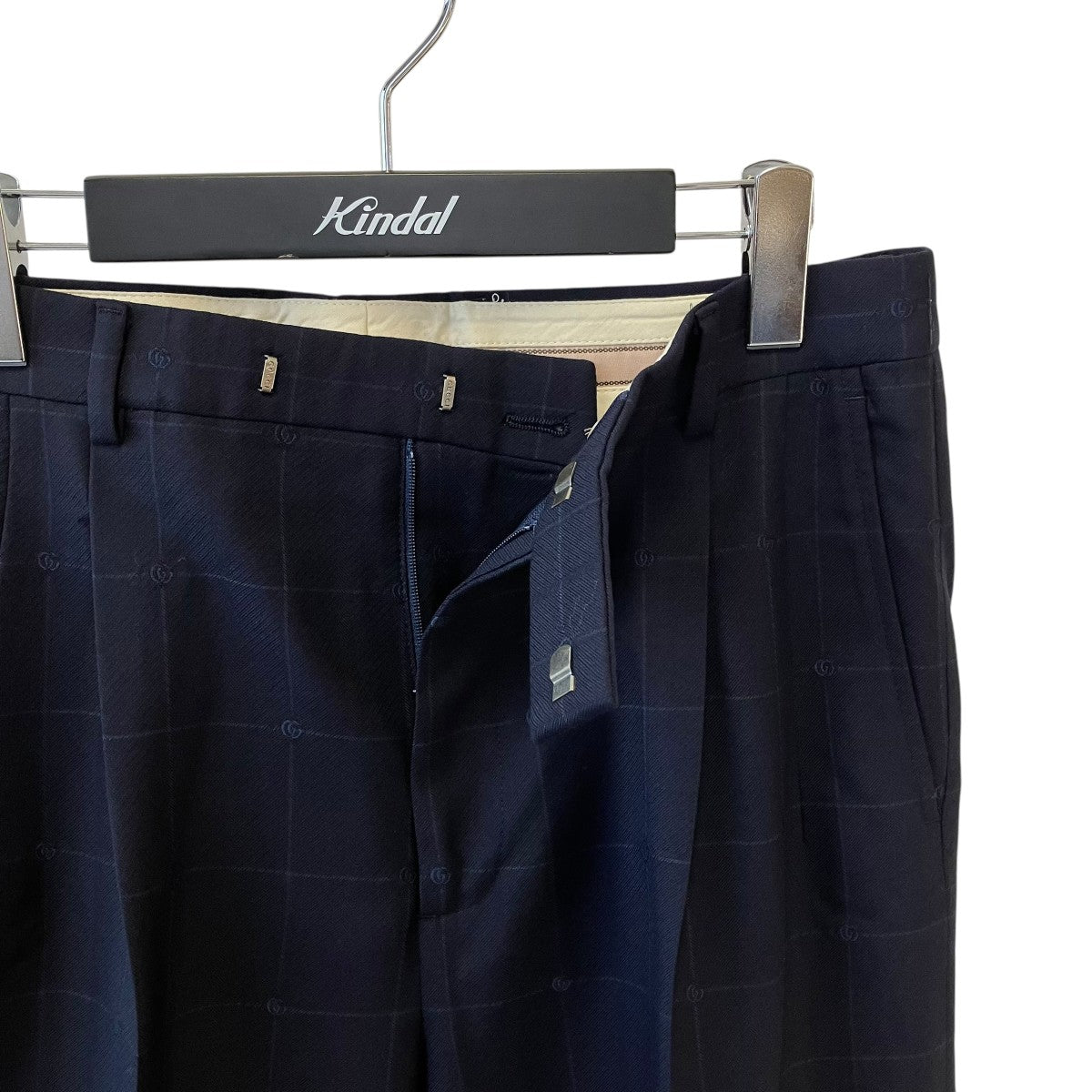 GUCCI(グッチ) スラックス756408 ZAJ6O 756408 ZAJ6O ネイビー サイズ