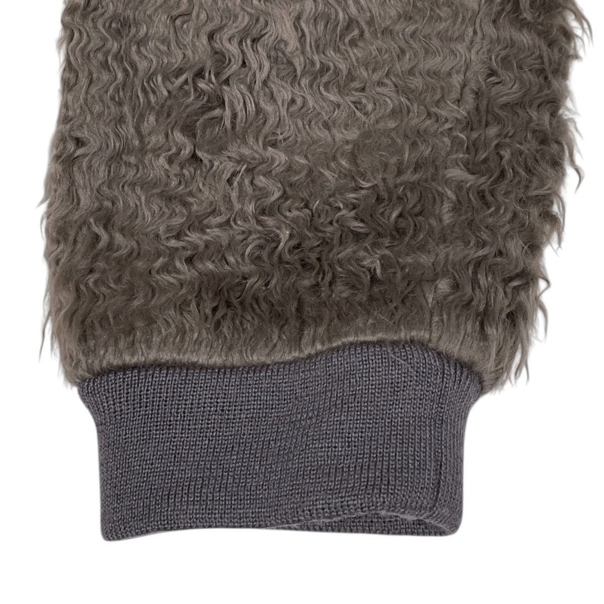22AW ジップアップボアジャケット B．B． JACKET - ACRYLIC WAVE FUR ベースボールジャケット アクリルウェーブファー LQ106