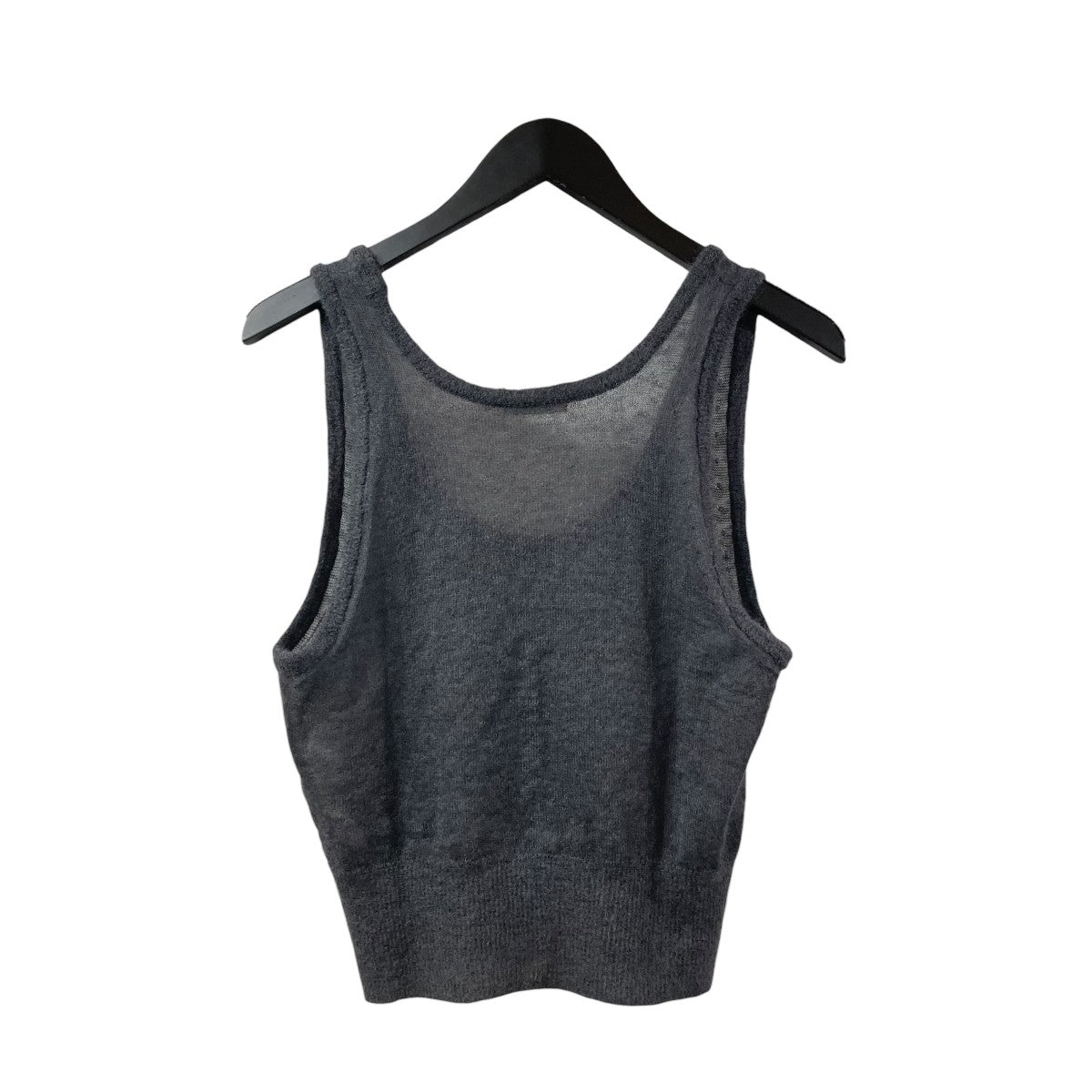KID MOHAIR SHEER KNIT TANKキッドモヘヤニットタンクトップA24ST05FG