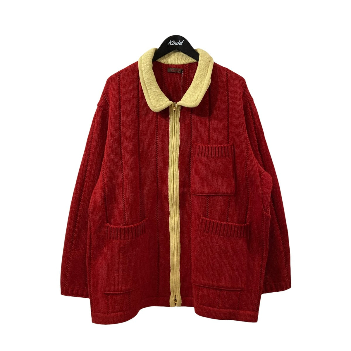 obafer WOOL ZIP JACKETニットジャケット2557 古着・中古-1枚目のアイテム画像