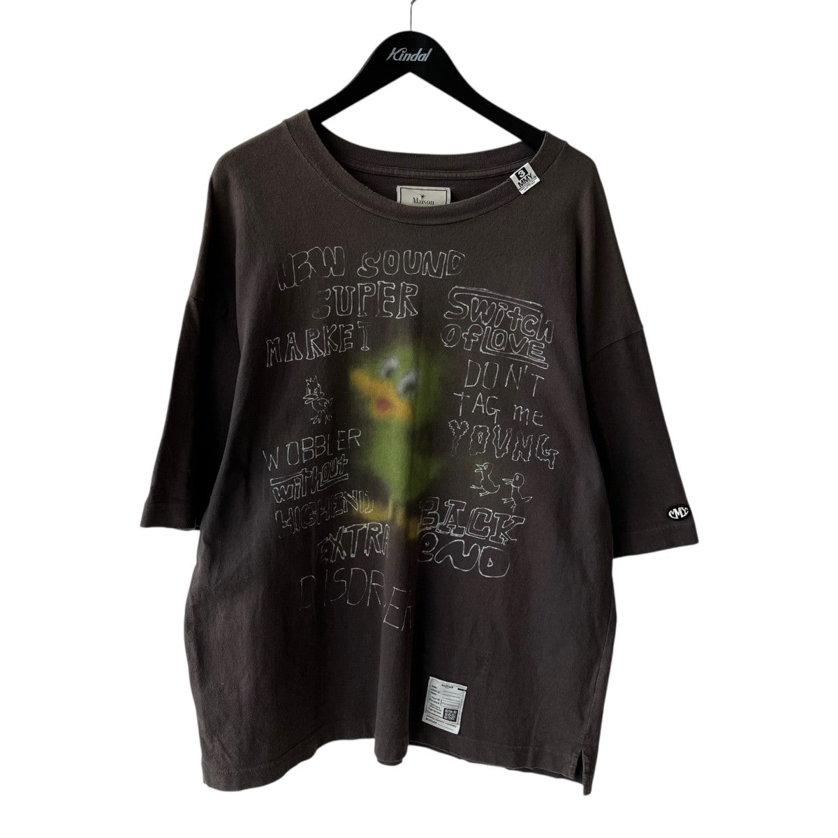 Duck Printed Distressed T-shirt半袖TシャツJT13TS732