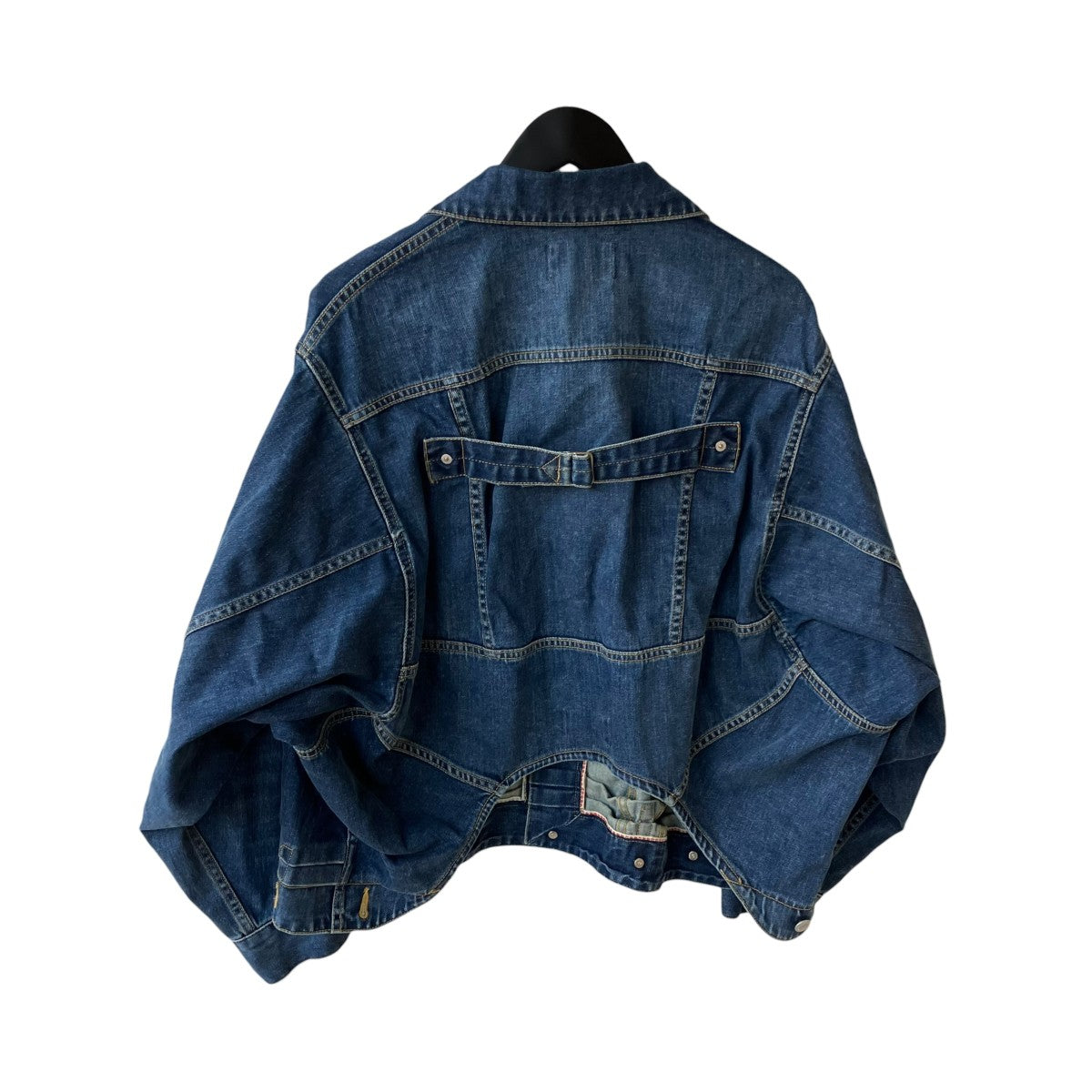 beautiful people double-end selvedge denimblouson vintageデニムジャケット1626102026 古着・中古-2枚目のアイテム画像