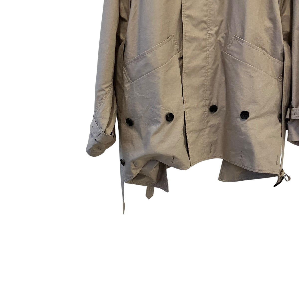 double-end technical twill trenchcoatトレンチコート1626103009