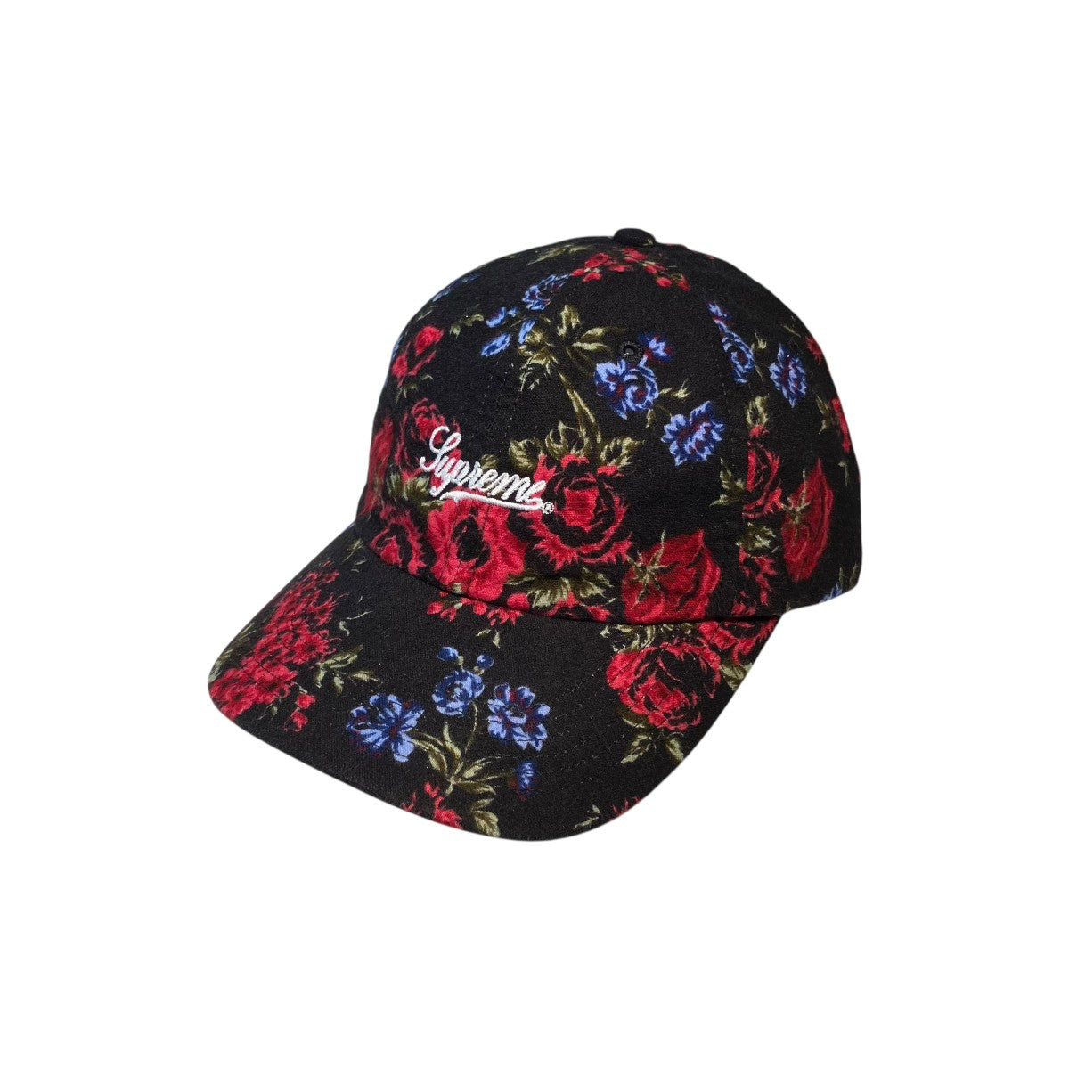 26SSFloral Flannel 6-Panel花柄キャップ