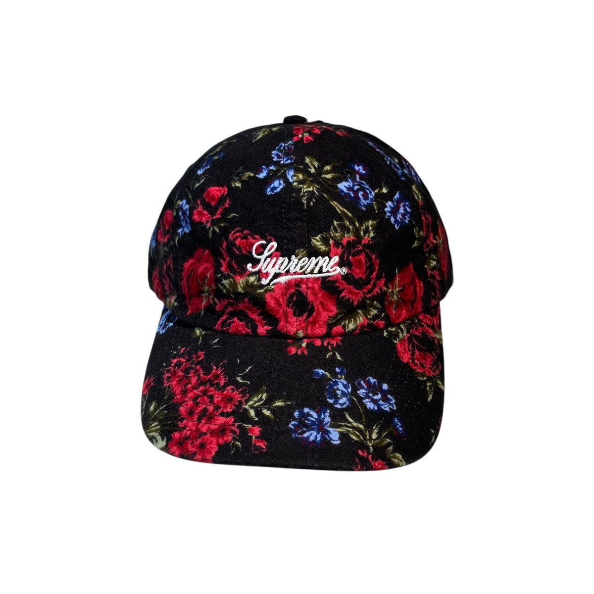 26SSFloral Flannel 6-Panel花柄キャップ