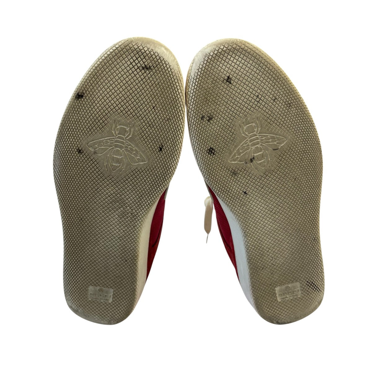 GUCCI(グッチ) INTERLOCKING G SUEDEスニーカー791742 791742 レッド
