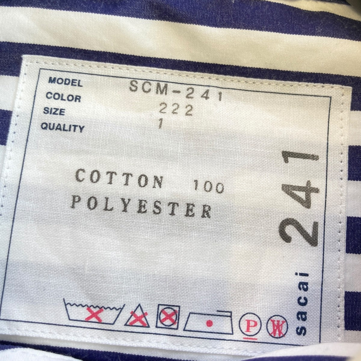 Cotton Poplin Shirt長袖シャツSCM-241