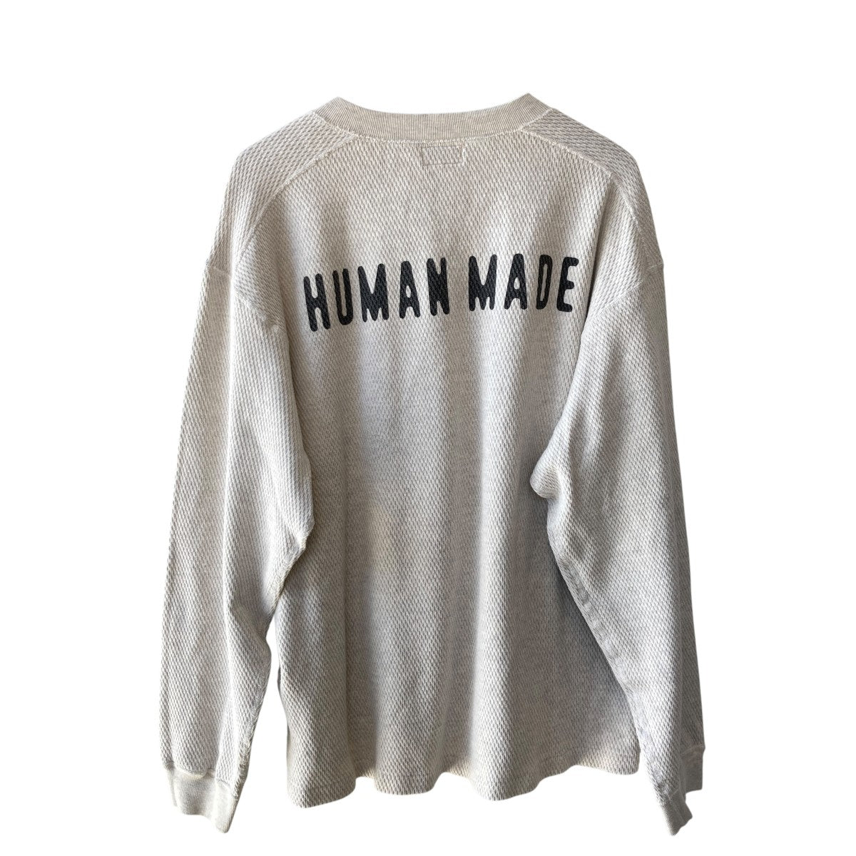 HUMAN MADE(ヒューマンメイド) HENLEY NECK SHIRT長袖カットソー