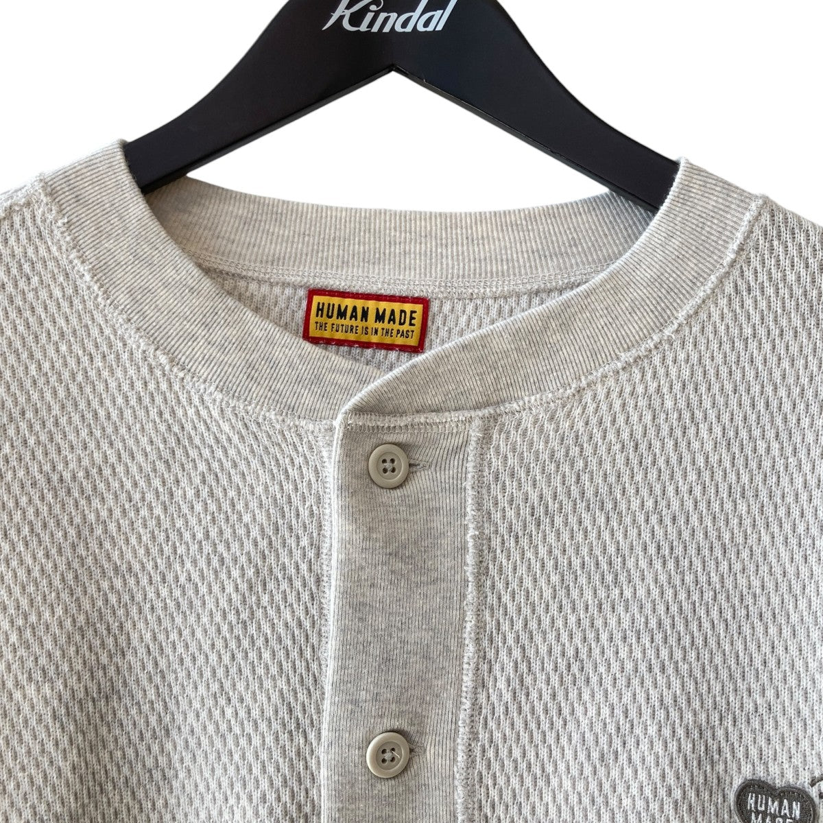 HENLEY NECK SHIRT長袖カットソーHM31CS020