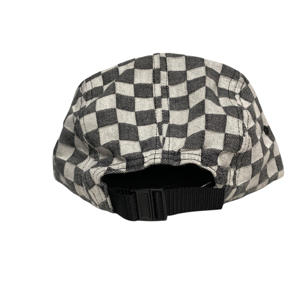 Supreme 18SSCHECKBOARFD CAMP CAPチェッカーフラッグキャップ 古着・中古-3枚目のアイテム画像