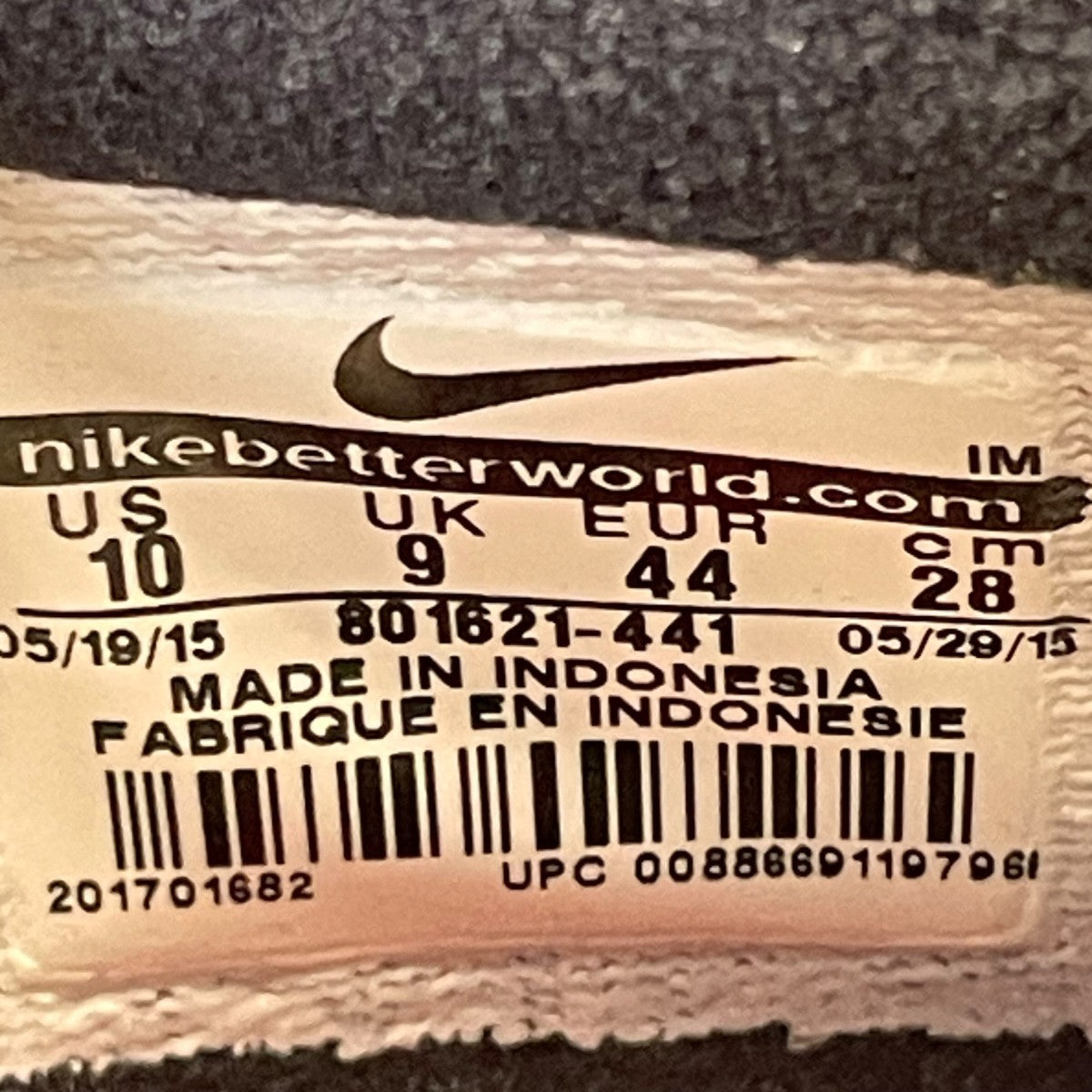 NIKE SB×Supreme GTS QSスニーカー801621-441 古着・中古-6枚目のアイテム画像