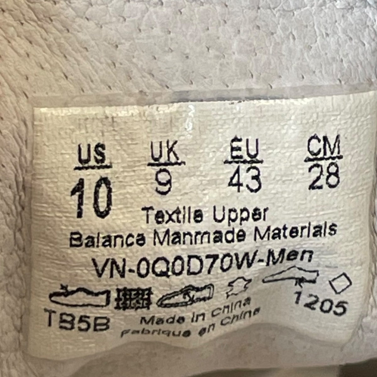 VANS×Supreme×COMME des GARCONS SHIRT 12SSAUTHENTIC PROスニーカー 古着・中古-7枚目のアイテム画像