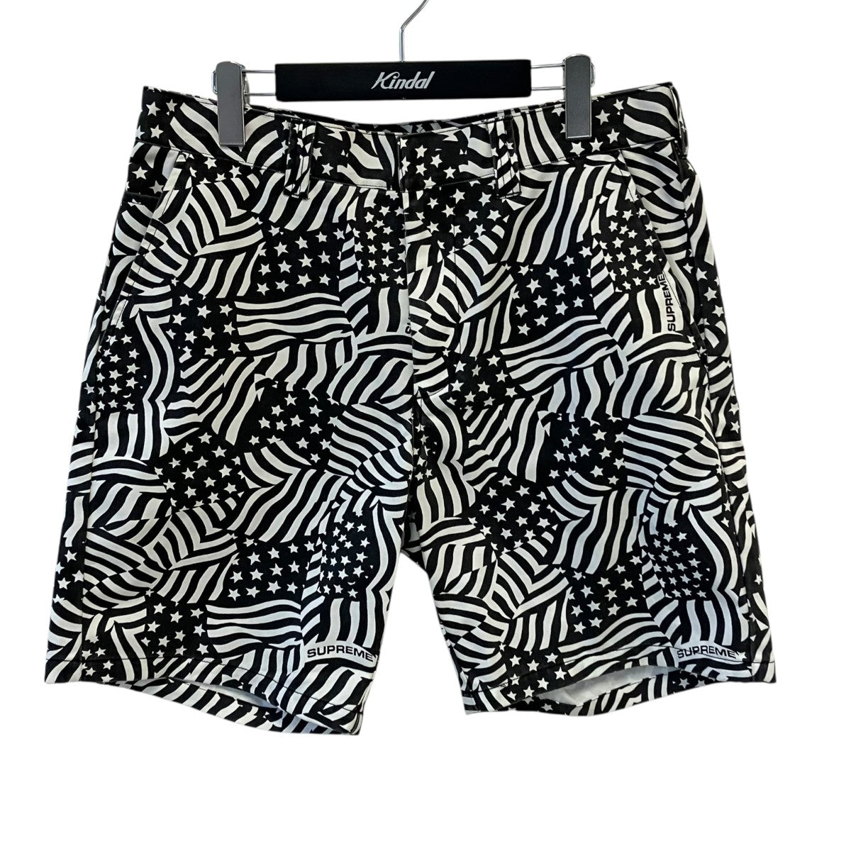 20SSWork Short Black Flagsショートパンツ