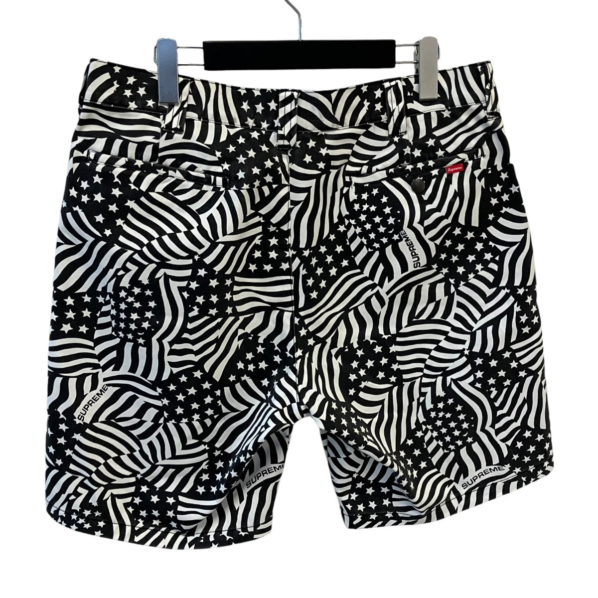 20SSWork Short Black Flagsショートパンツ