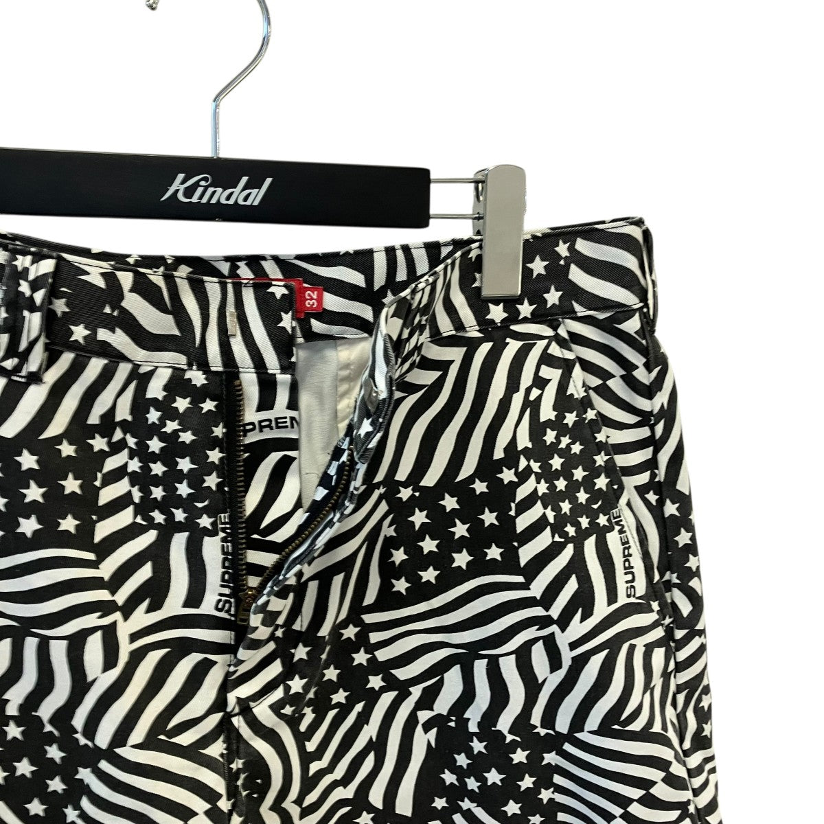 20SSWork Short Black Flagsショートパンツ