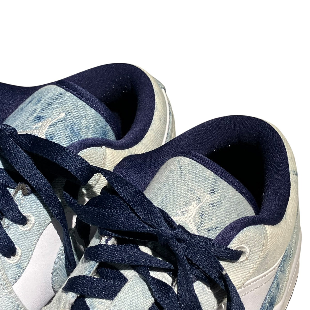 Air Jordan 1 Low Washed DenimローカットスニーカーCZ8455-100