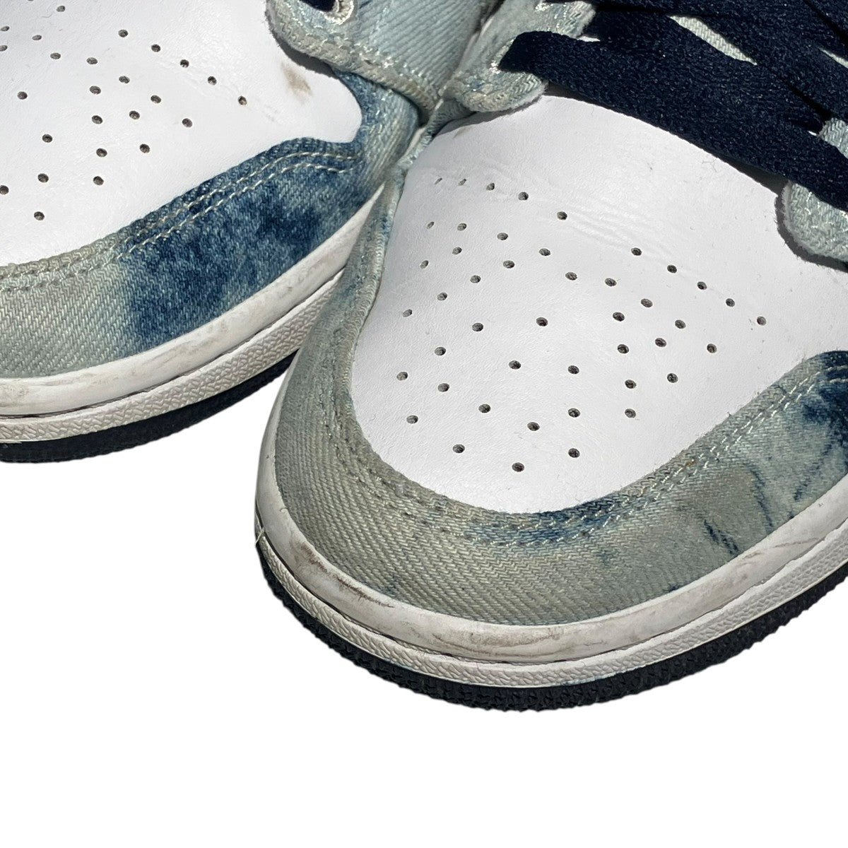 Air Jordan 1 Low Washed DenimローカットスニーカーCZ8455-100