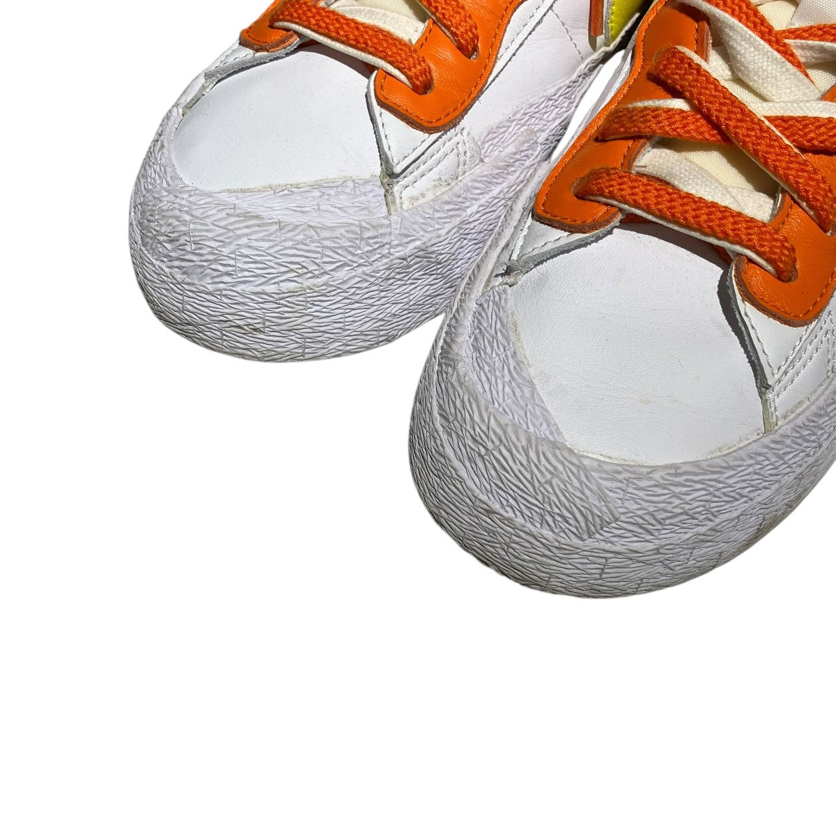 NIKE×sacai BLAZER LOW MAGMA ORANGEローカットスニーカーDD1877-100